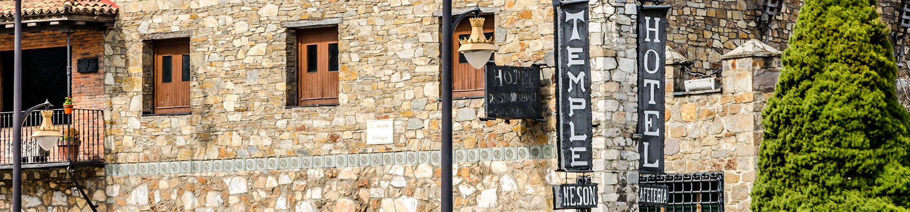 Hotel Temple Ponferrada  header